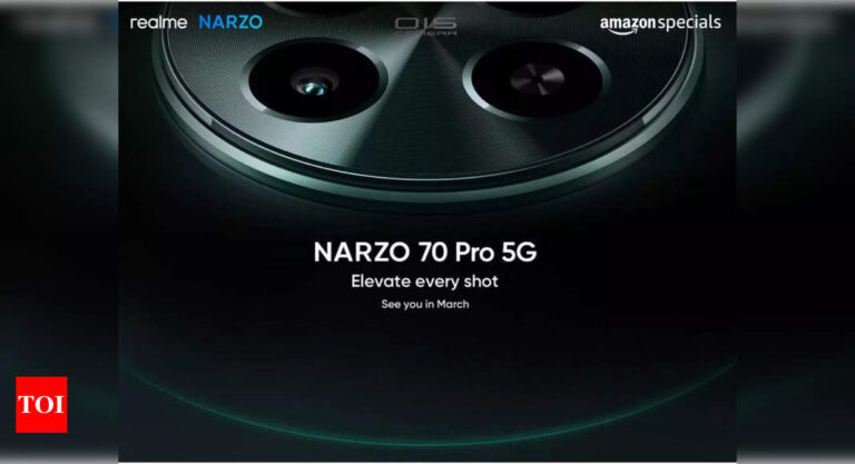 Realme Narzo 70 Pro 5G smartphone to be launched in India in March |